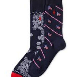 Polo Ralph Lauren Men's 2-Pk. Americana Flag Slack Socks